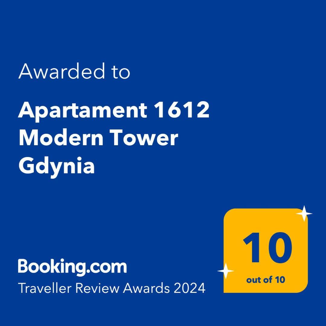 Apartament 1612 Modern Tower Gdynia Exteriör bild